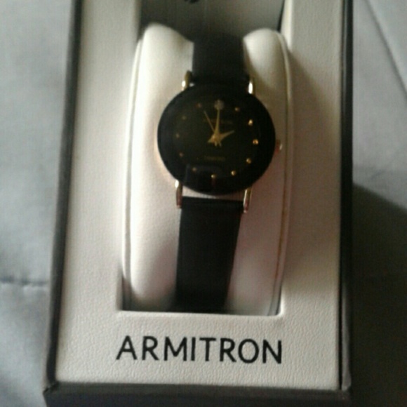 armitron diamond black watch